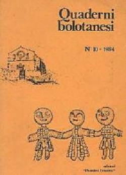 QB Quaderni bolotanesi 10 - Francesco Cesare Casula, et al., Edizioni Passato e Presente (1984)